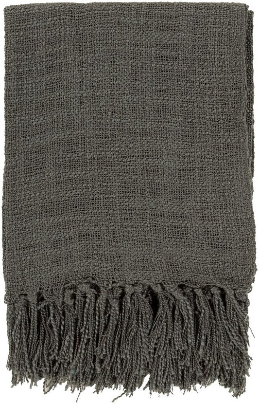 Livabliss - Tilda Throw - Charcoal - TID003-5951 veiw 1