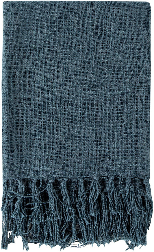 Livabliss - Tilda Throw - Navy - TID001-5951 veiw 1