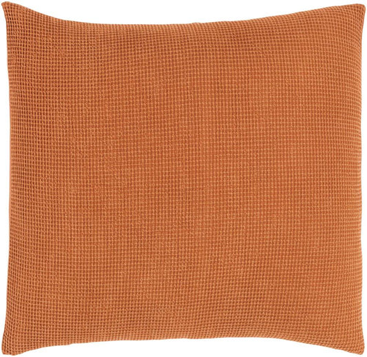 Livabliss - Waffle Sham - Rust - WFL1002-ES veiw 1