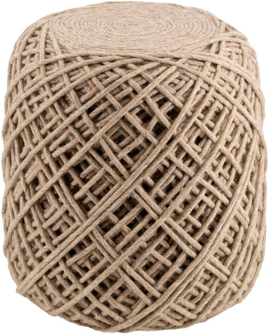 Livabliss - Xena Pouf - Beige - XAPF002-161618 veiw 1