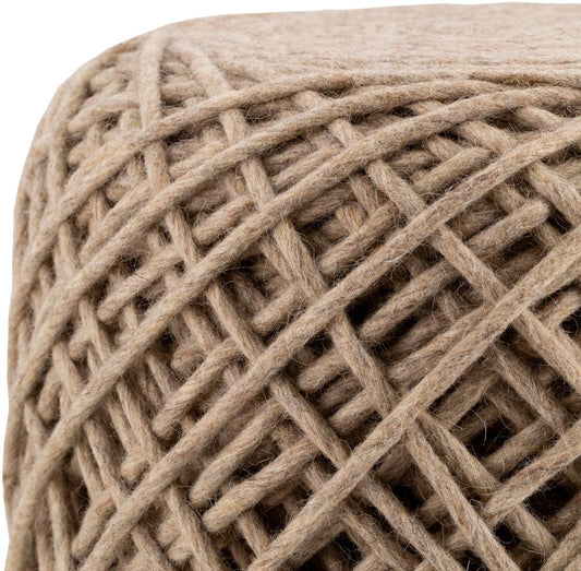 Livabliss - Xena Pouf - Beige - XAPF002-161618 veiw 2