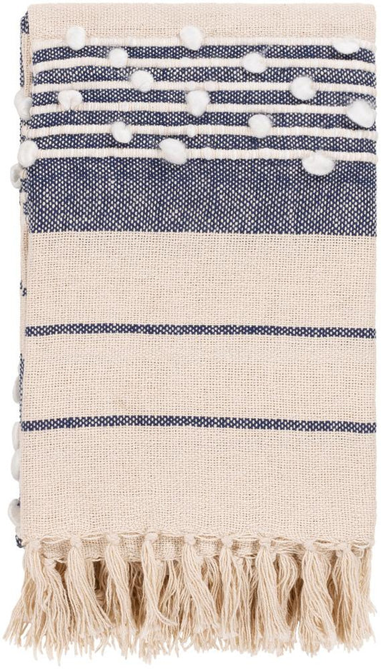 Livabliss - Yemaya Throw - Dark Blue - YMA1001-5060 veiw 1
