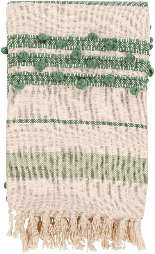 Livabliss - Yemaya Throw - Light Green - YMA1002-5060 veiw 1