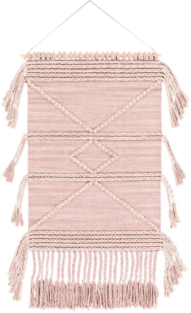 Livabliss - Zanafi Tassels Wall Hanging - Mauve - ZTS1000-2436_CLOSEOUT veiw 1