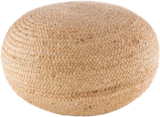 Livabliss - Zenobia Pouf - Tan - ZNB001-252513 veiw 1