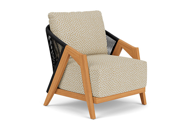 Lloyd Flanders - Alpine Lounge Chair In Natural Teak Finish With Bebot Sisal Fabric - 3630020962048 view 1