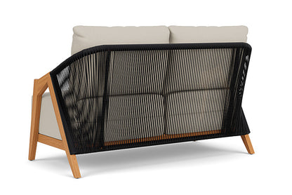 Lloyd Flanders - Alpine Loveseat In Natural Teak Finish With Fife Fog Fabric - 363050096181 view 2