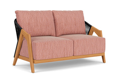 Lloyd Flanders - Alpine Loveseat In Natural Teak Finish With Friendly Carnival Fabric - 3630500962043 view 1