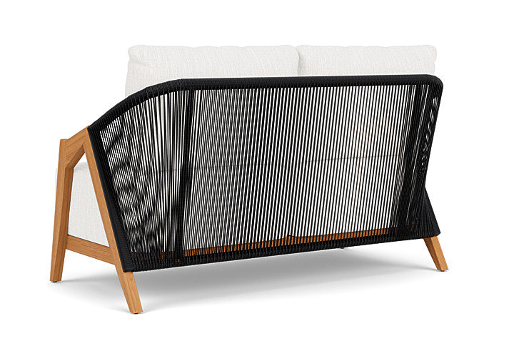 Lloyd Flanders - Alpine Loveseat In Natural Teak Finish With Friendly Natural Fabric - 3630500962042 view 2