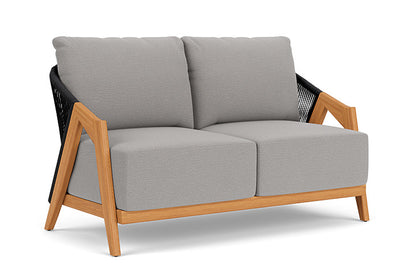 Lloyd Flanders - Alpine Loveseat In Natural Teak Finish With Remy Shadow Fabric - 3630500962004 view 1