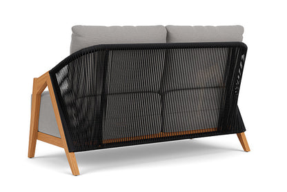 Lloyd Flanders - Alpine Loveseat In Natural Teak Finish With Remy Shadow Fabric - 3630500962004 view 2