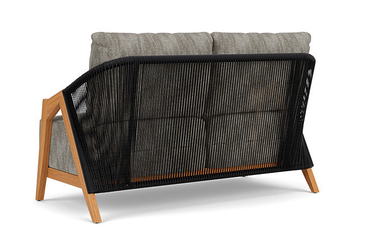 Lloyd Flanders - Alpine Loveseat In Natural Teak Finish With Surface Slate Fabric - 3630500962056 view 2
