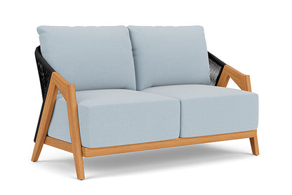 Lloyd Flanders - Alpine Loveseat In Natural Teak Finish With Unearth Dew Fabric - 3630500962084 view 1