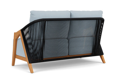 Lloyd Flanders - Alpine Loveseat In Natural Teak Finish With Unearth Dew Fabric - 3630500962084 view 2