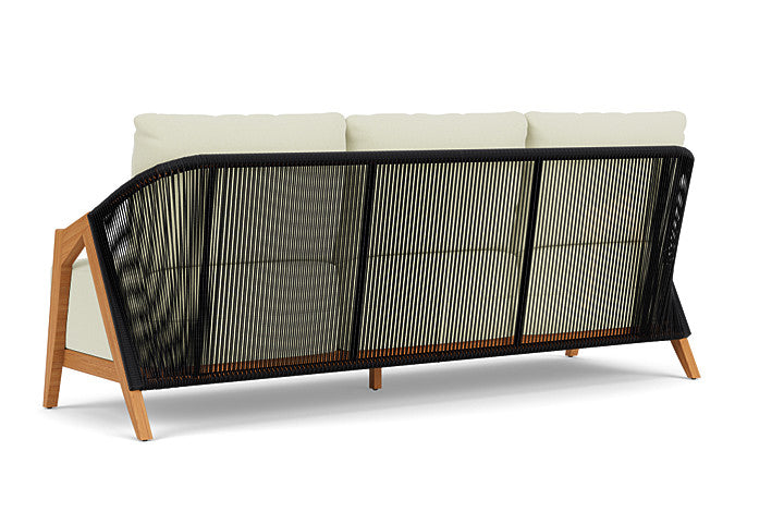 Lloyd Flanders - Alpine Sofa In Natural Teak Finish With Bamboo Bay Meadow Fabric - 3630550962060 view 2