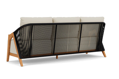Lloyd Flanders - Alpine Sofa In Natural Teak Finish With Beach Natural Fabric - 3630550962005 view 2