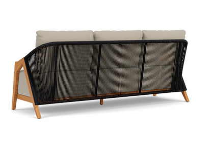 Lloyd Flanders - Alpine Sofa In Natural Teak Finish With Callen Driftwood Fabric - 3630550962023 view 2