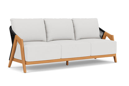 Lloyd Flanders - Alpine Sofa In Natural Teak Finish With Canvas Natural Fabric - 363055096159 view 1