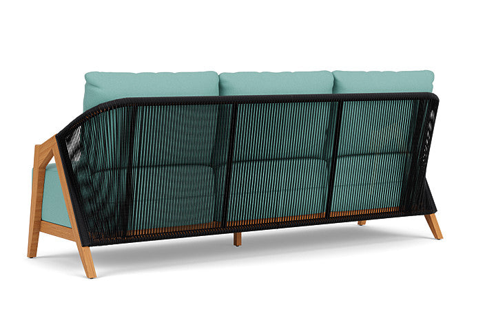 Lloyd Flanders - Alpine Sofa In Natural Teak Finish With Fife Aruba Fabric - 363055096748 view 2