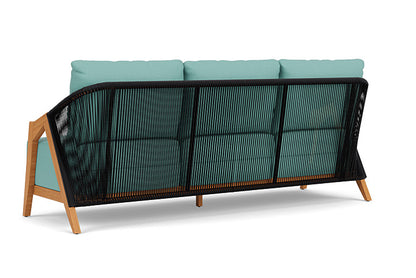 Lloyd Flanders - Alpine Sofa In Natural Teak Finish With Fife Aruba Fabric - 363055096748 view 2