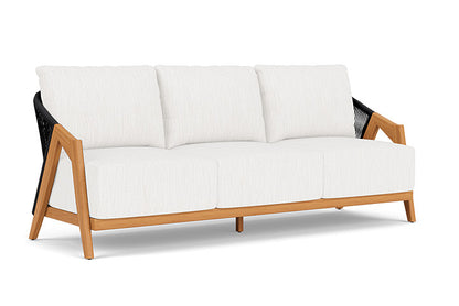 Lloyd Flanders - Alpine Sofa In Natural Teak Finish With Friendly Natural Fabric - 3630550962042 view 1