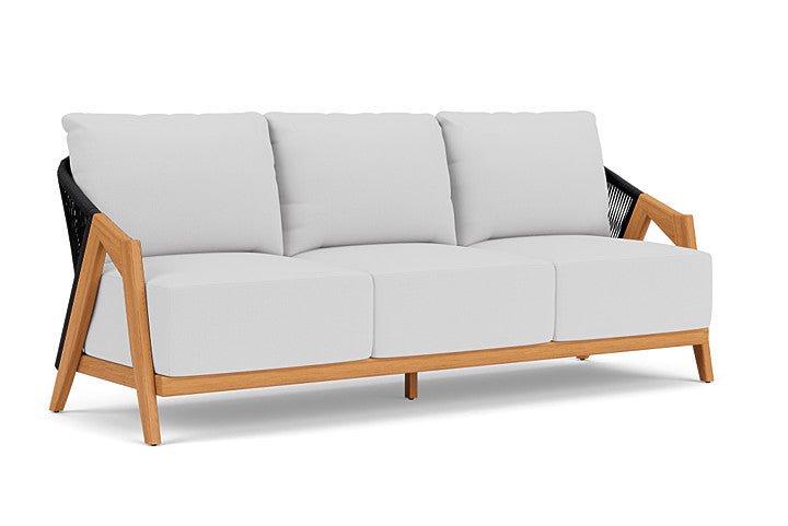 Lloyd Flanders - Alpine Sofa In Natural Teak Finish With Reflections Ice Fabric - 3630550962052 view 1