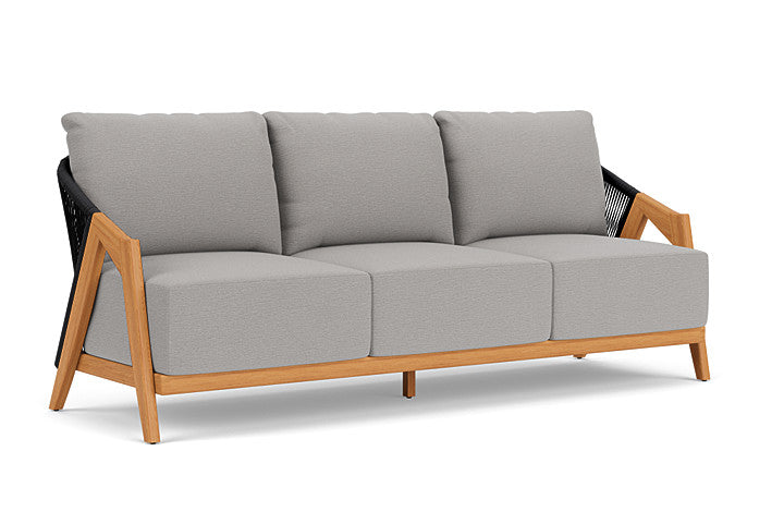 Lloyd Flanders - Alpine Sofa In Natural Teak Finish With Remy Shadow Fabric - 3630550962004 view 1