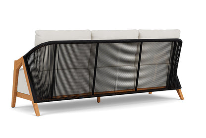 Lloyd Flanders - Alpine Sofa In Natural Teak Finish With Rollo Linen Fabric - 3630550962020 view 2