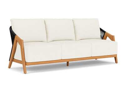 Lloyd Flanders - Alpine Sofa In Natural Teak Finish With Sailcloth Salt Fabric - 363055096890 view 1