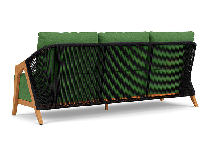 Lloyd Flanders - Alpine Sofa In Natural Teak Finish With Seadog Botanical Fabric - 3630550962066 view 2