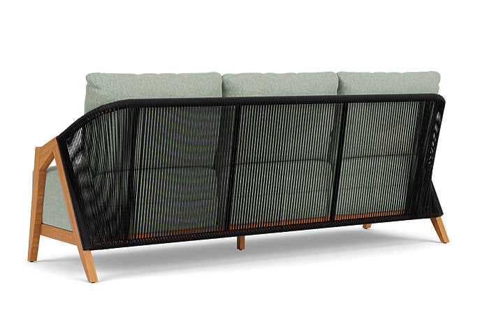 Lloyd Flanders - Alpine Sofa In Natural Teak Finish With Serene Spa Fabric - 3630550962031 view 2