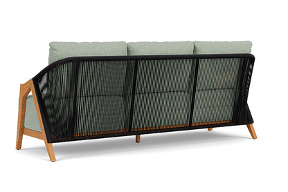 Lloyd Flanders - Alpine Sofa In Natural Teak Finish With Serene Spa Fabric - 3630550962031 view 2