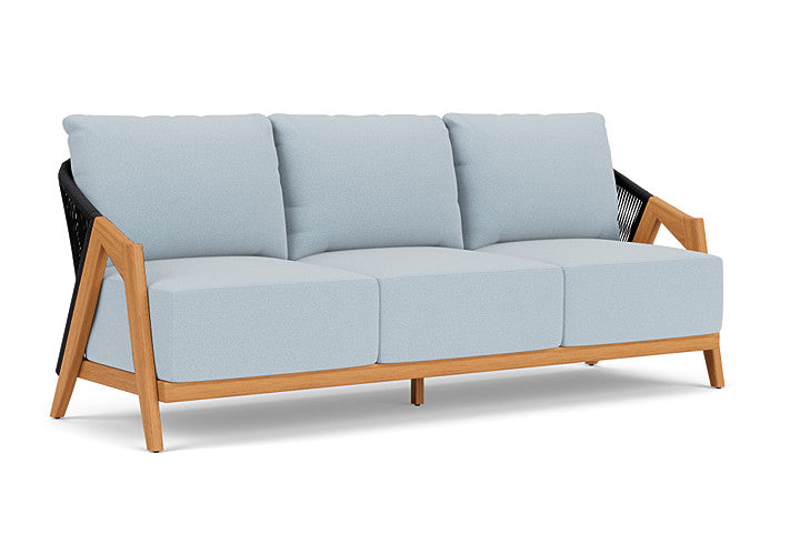 Lloyd Flanders - Alpine Sofa In Natural Teak Finish With Unearth Dew Fabric - 3630550962084 view 1