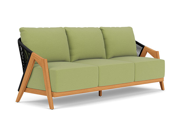 Lloyd Flanders - Alpine Sofa In Natural Teak Finish With Unearth Spring Fabric - 3630550962067 view 1