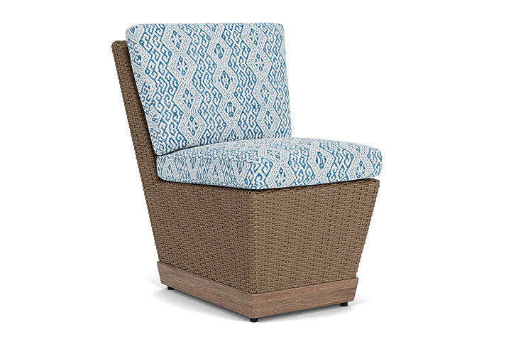 Lloyd Flanders - Charisma Armless Dining Chair In Brindle Finish With Aman Capri Fabric - 4210075141800 view 1
