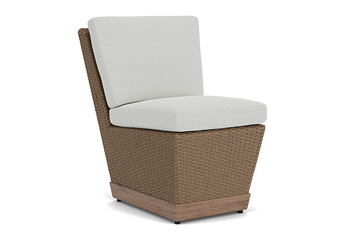Lloyd Flanders - Charisma Armless Dining Chair In Brindle Finish With Bright Side Fog Fabric - 4210075142012 view 1