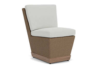 Lloyd Flanders - Charisma Armless Dining Chair In Brindle Finish With Bright Side Fog Fabric - 4210075142012 view 1