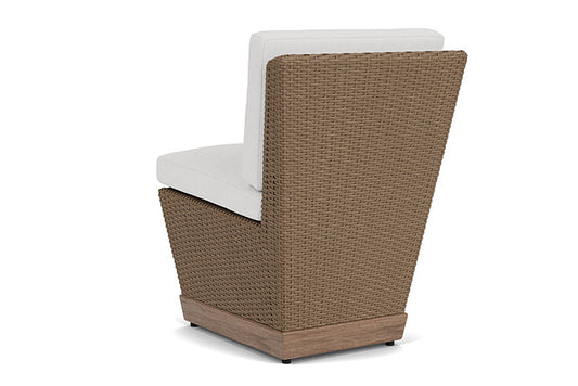 Lloyd Flanders - Charisma Armless Dining Chair In Brindle Finish With Canvas Natural Fabric - 421007514159 view 2