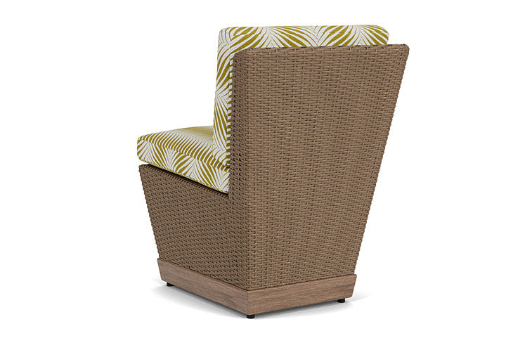 Lloyd Flanders - Charisma Armless Dining Chair In Brindle Finish With Clock Out Dew Fabric - 4210075142083 view 2
