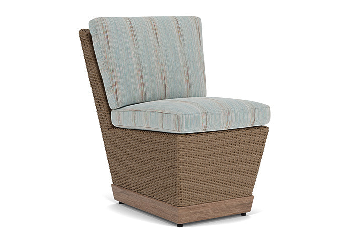 Lloyd Flanders - Charisma Armless Dining Chair In Brindle Finish With Colorwave Mist Fabric - 4210075142072 view 1