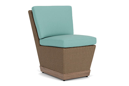 Lloyd Flanders - Charisma Armless Dining Chair In Brindle Finish With Fife Aruba Fabric - 421007514748 view 1