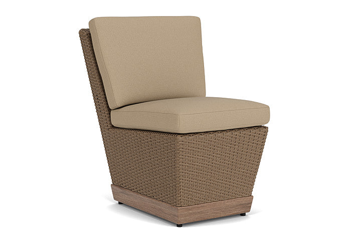 Lloyd Flanders - Charisma Armless Dining Chair In Brindle Finish With Fife Sahara Fabric - 421007514742 view 1