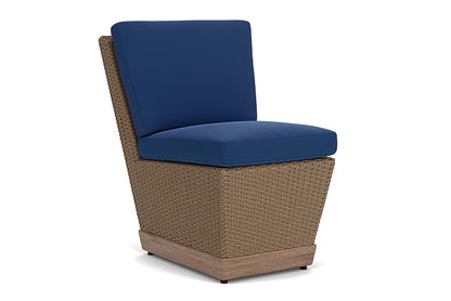 Lloyd Flanders - Charisma Armless Dining Chair In Brindle Finish With Flagship Lapis Fabric - 4210075141813 view 1