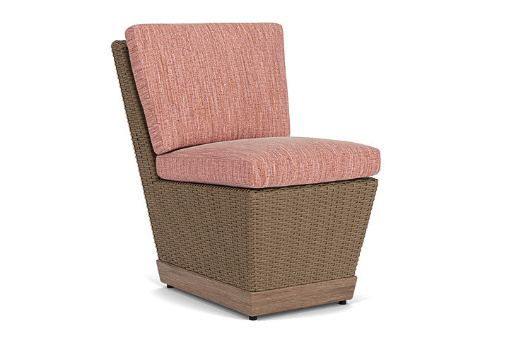 Lloyd Flanders - Charisma Armless Dining Chair In Brindle Finish With Friendly Carnival Fabric - 4210075142043 view 1