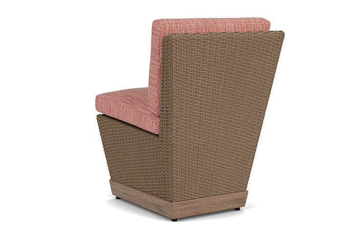 Lloyd Flanders - Charisma Armless Dining Chair In Brindle Finish With Friendly Carnival Fabric - 4210075142043 view 2