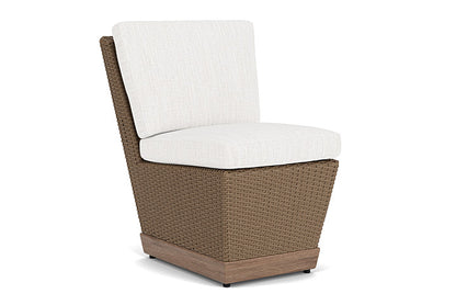 Lloyd Flanders - Charisma Armless Dining Chair In Brindle Finish With Friendly Natural Fabric - 4210075142042 view 1