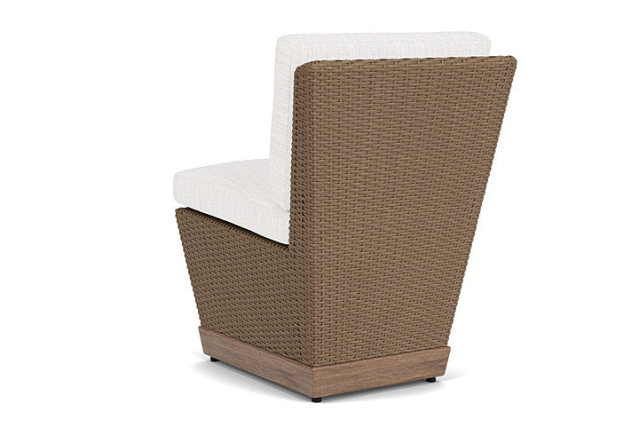 Lloyd Flanders - Charisma Armless Dining Chair In Brindle Finish With Friendly Natural Fabric - 4210075142042 view 2