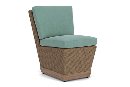 Lloyd Flanders - Charisma Armless Dining Chair In Brindle Finish With Loveboat Mint Fabric - 4210075142010 view 1