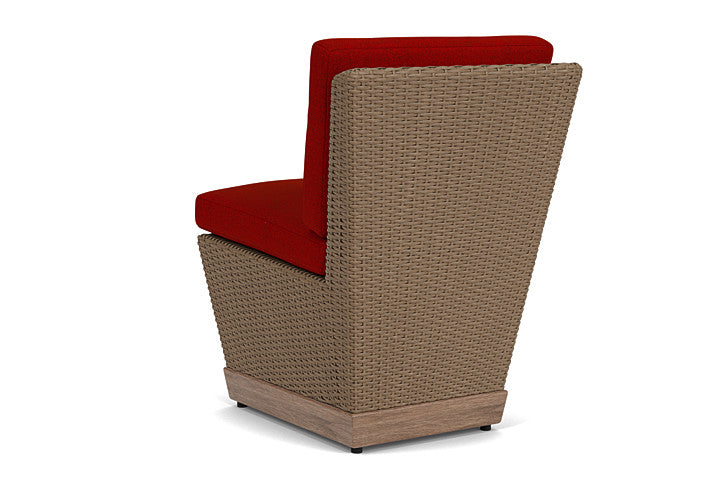 Lloyd Flanders - Charisma Armless Dining Chair In Brindle Finish With Partyline Lollipop Fabric - 4210075142054 view 2