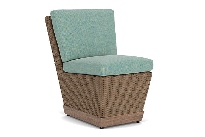 Lloyd Flanders - Charisma Armless Dining Chair In Brindle Finish With Pavian Pool Fabric - 4210075142045 view 1